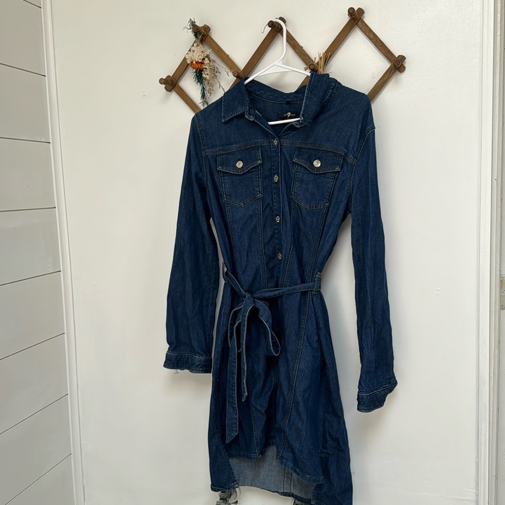 7 For All Mankind Denim Dress
